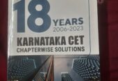 Mtg kcet chapterwise solutions of previous 18 years question paper