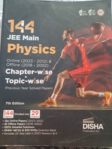144 JEE MAIN physics chapterwise and topicwise pyq