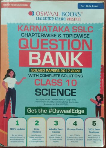 SSLC science Oswal Question Bank