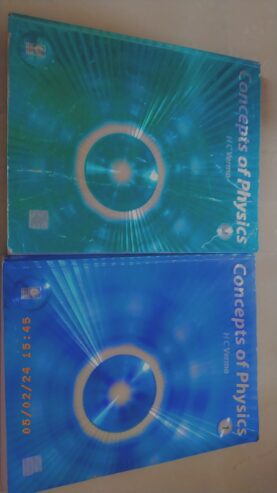 HC VERMA CONCEPTS OF PHYSICS..( PART 1 AND 2)